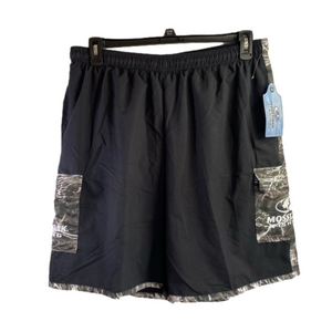 Mossy Oak Fishing Black Camo Board Swim Trunk NWT SKU0714 orSKU0715